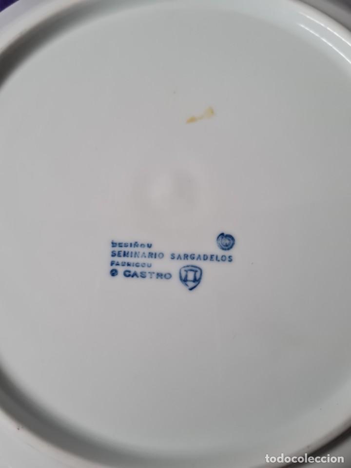 Antig&uuml;edades: SARGADELOS -CASTRO PLATO ESCUDO - Foto 4