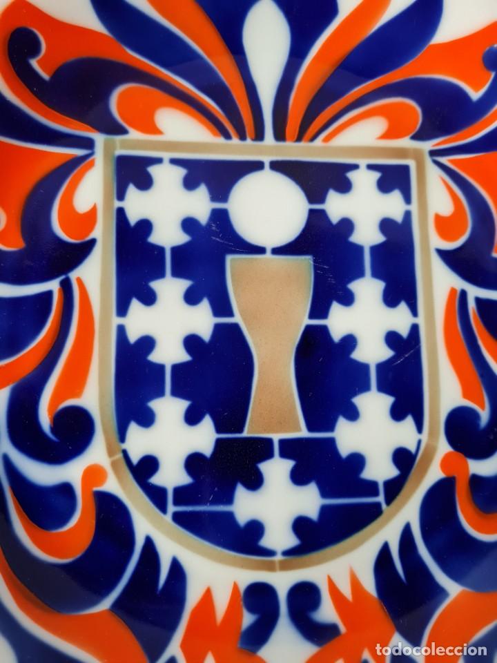 Antig&uuml;edades: SARGADELOS-CASTRO PLATO ESCUDO - Foto 2