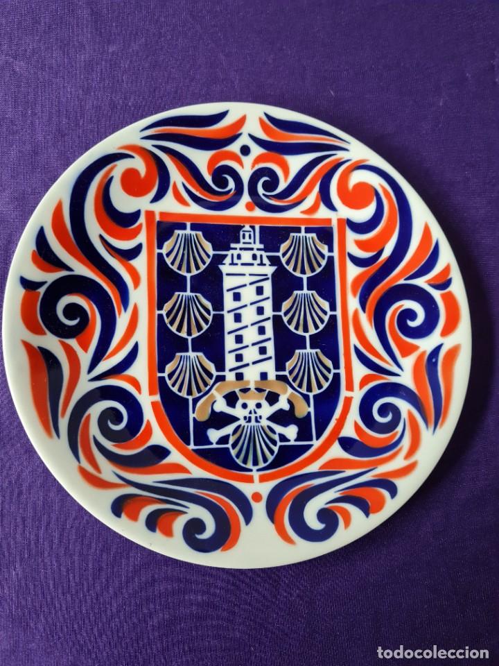 Antig&uuml;edades: SARGADELOS -CASTRO PLATO ESCUDO - Foto 1