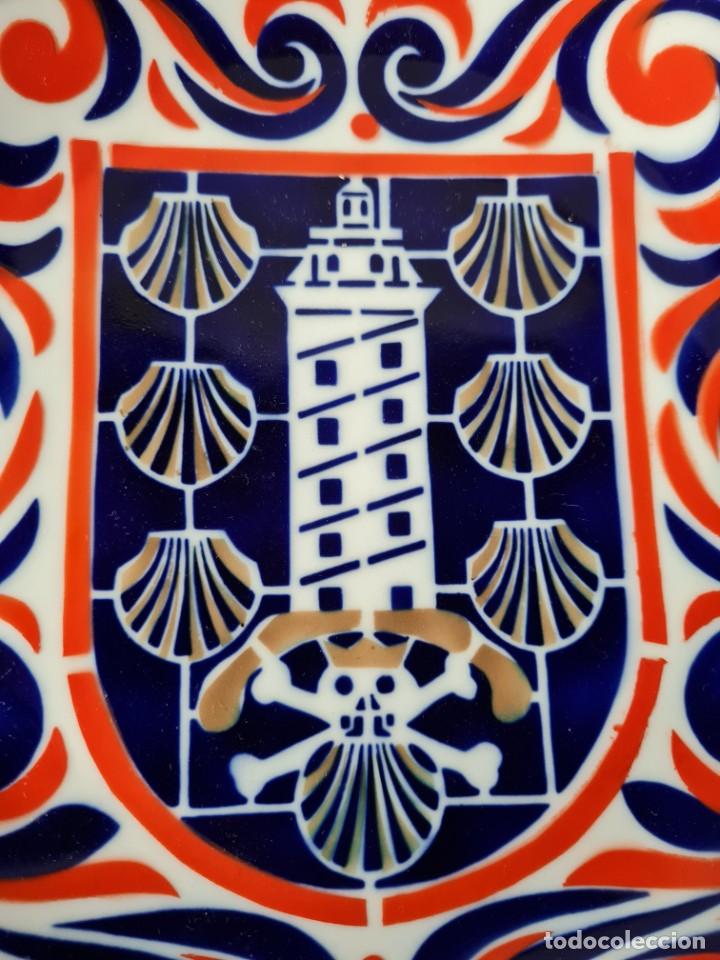 Antig&uuml;edades: SARGADELOS -CASTRO PLATO ESCUDO - Foto 2