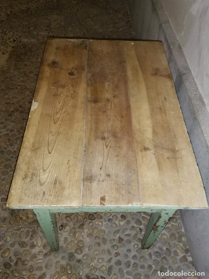 Antig&uuml;edades: ANTIGUA MESA DE COCINA - Foto 3