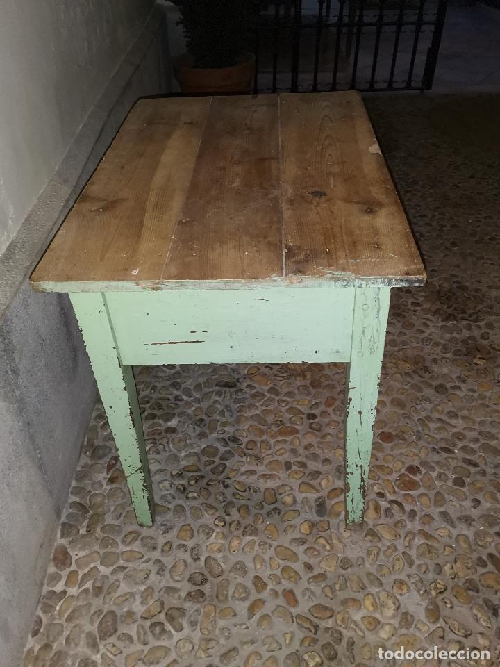 Antig&uuml;edades: ANTIGUA MESA DE COCINA - Foto 4