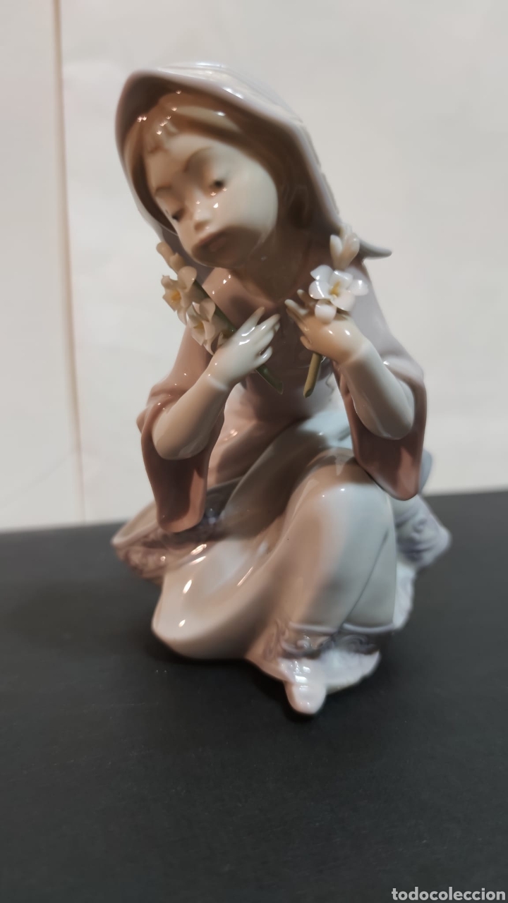 Antig&uuml;edades: Virgencita de Lladro - Foto 2