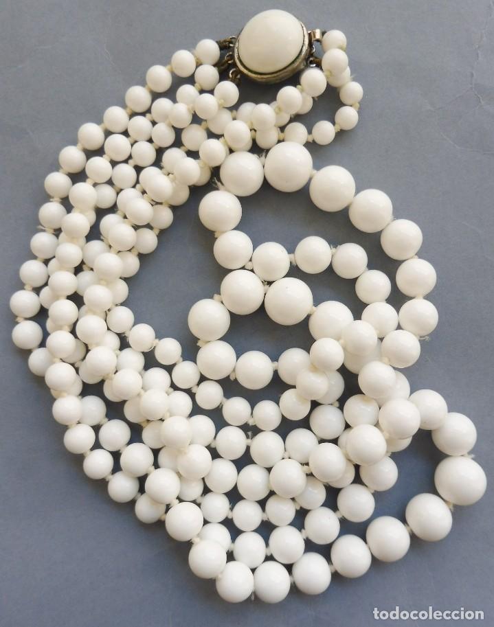 Antig&uuml;edades: ANTIGUO COLLAR DE CUENTAS CER&Aacute;MICAS - Foto 1
