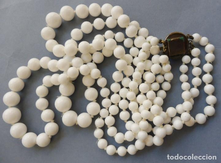 Antig&uuml;edades: ANTIGUO COLLAR DE CUENTAS CER&Aacute;MICAS - Foto 6
