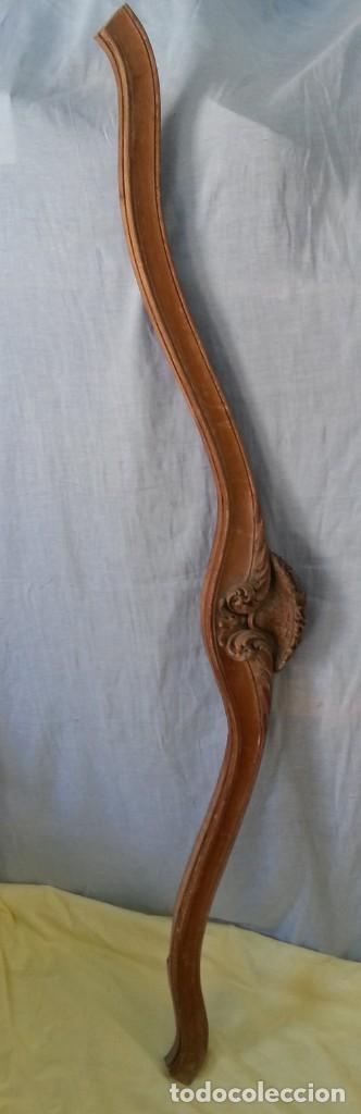 Oggetti Antichi: Cornisa Antigua en madera. Tallada a mano.