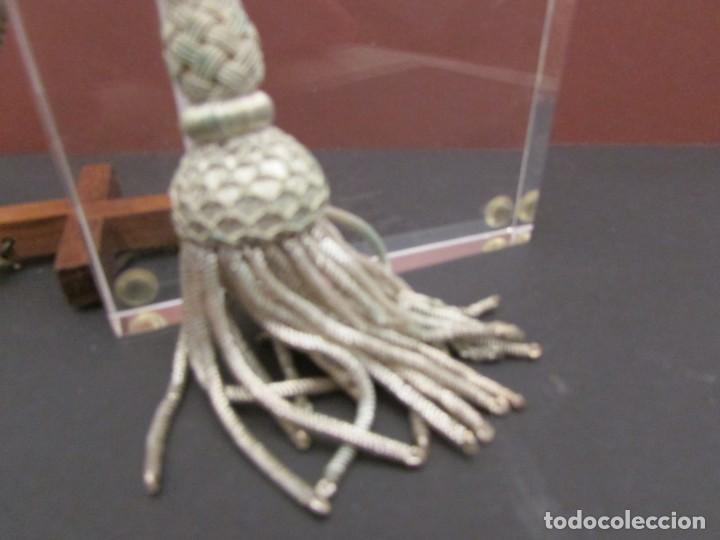 Antig&uuml;edades: CORD&Oacute;N CON BORLA Y CRUCIFIJO PRIMERA COMUNI&Oacute;N - Foto 6