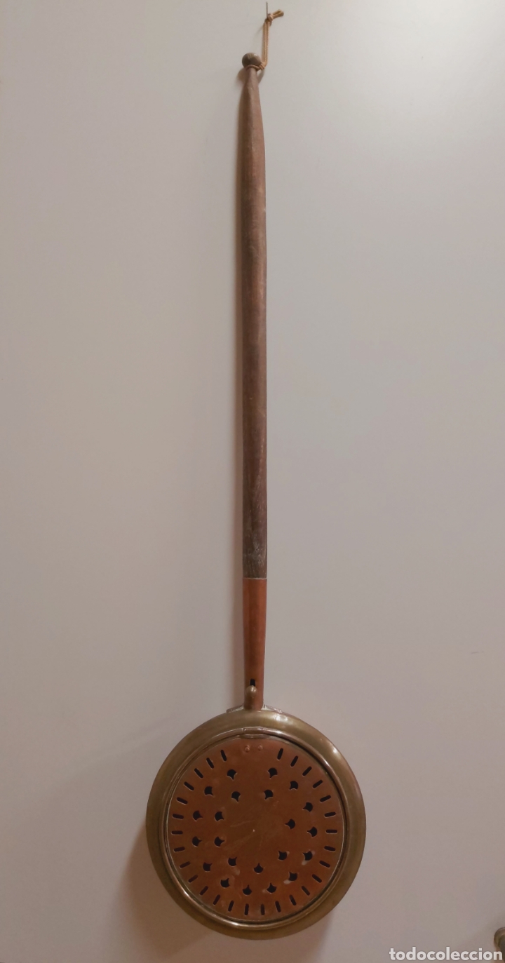 Antig&uuml;edades: Calienta camas cobre y bronce - Foto 1