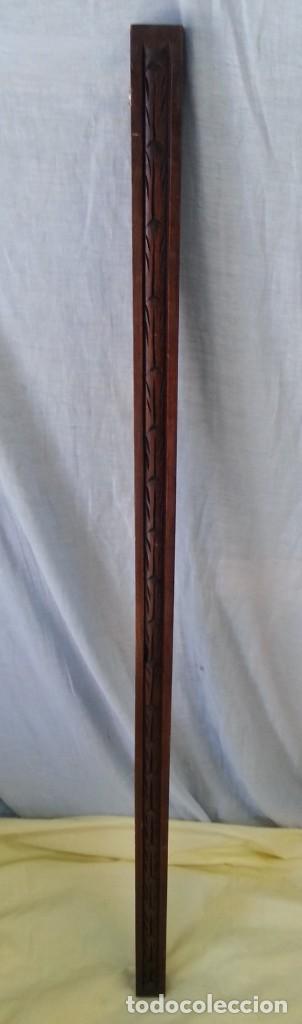 Antiquit&eacute;s: Cornisa. Remate en madera para reutilizar.