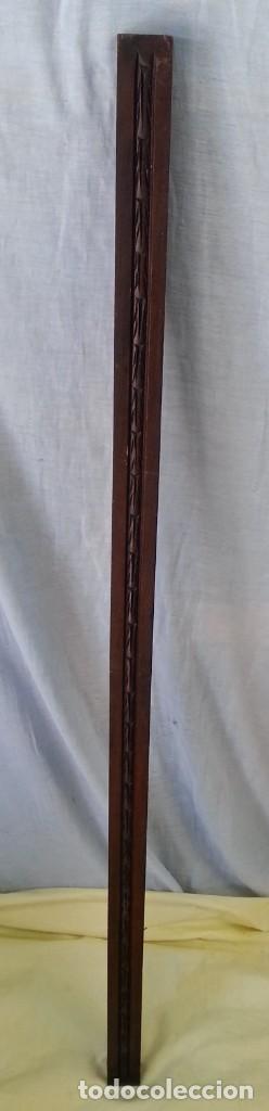 Antiquit&eacute;s: Cornisa. Remate en madera para reutilizar.