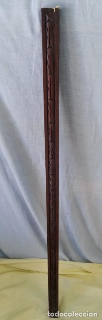 Antiquit&eacute;s: Cornisa. Remate en madera para reutilizar.