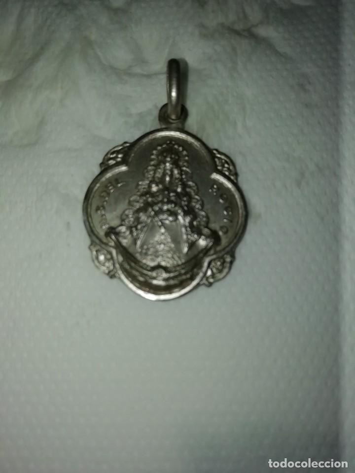 Antig&uuml;edades: Medalla en plata virgen del rocio - Foto 2