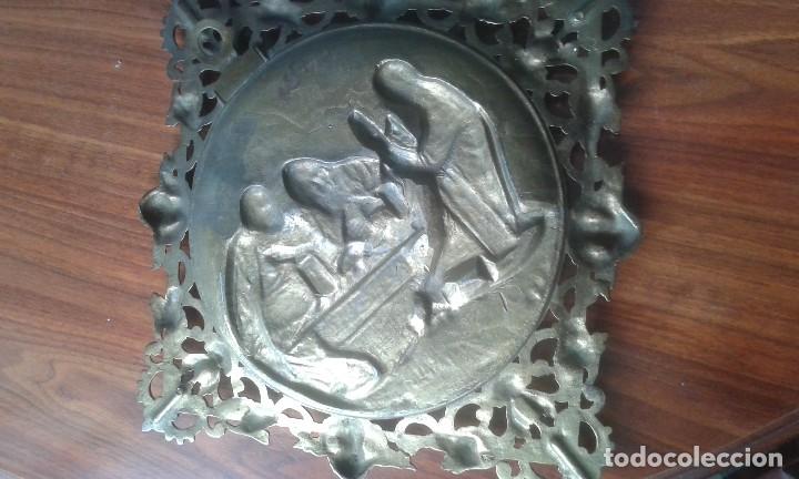 Antig&uuml;edades: Marco de Calamina Siglo XIX - Foto 3