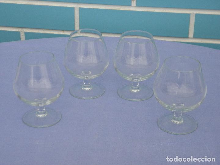 Antig&uuml;edades: Lote 4 copas de cristal de 11 cm - Foto 1