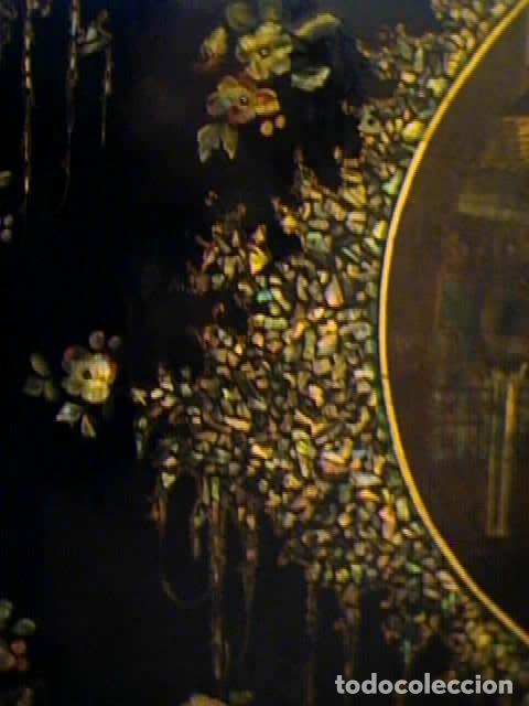 Antigüedades: Cama victoriana con incrustaciones de nácar tema Alhambra. - Foto 11 - 259050940