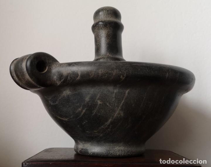 Antig&uuml;edades: Mortero de basalto faraonico - Foto 7