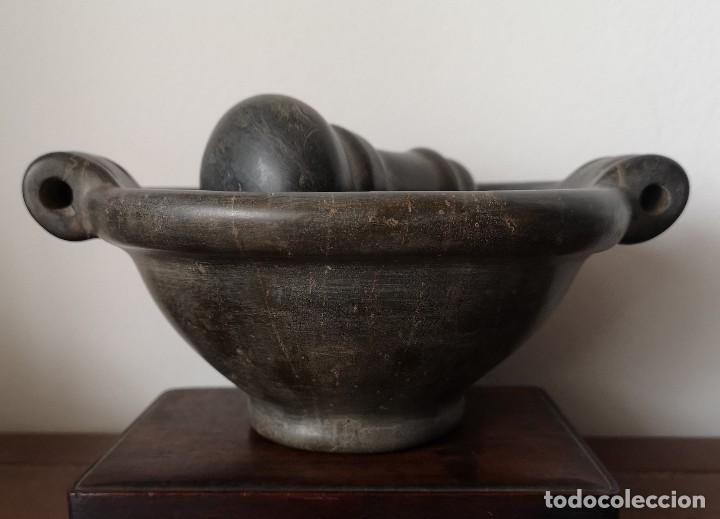 Antig&uuml;edades: Mortero de basalto faraonico - Foto 10