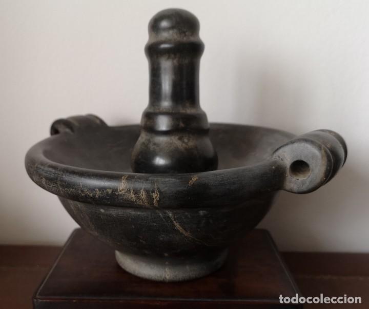 Antig&uuml;edades: Mortero de basalto faraonico - Foto 1