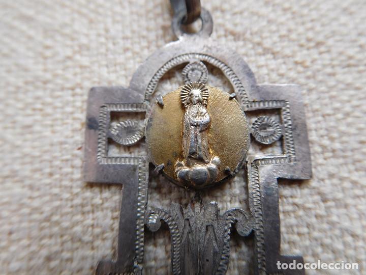 Antig&uuml;edades: Medalla antigua de plata virgen a determinar - Foto 2