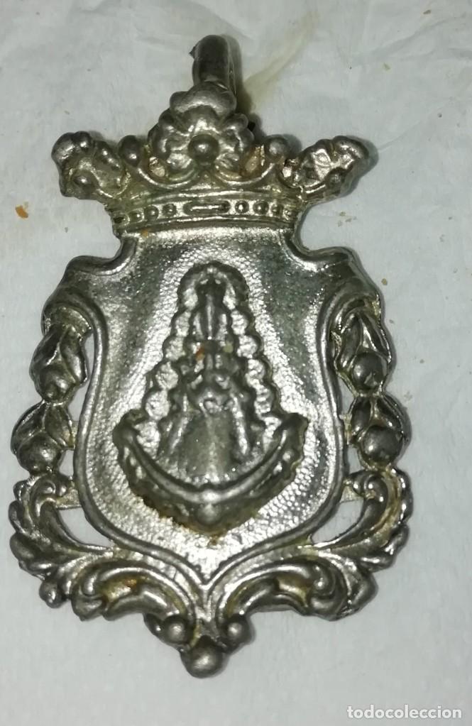 Antig&uuml;edades: Antigua Medalla de la virgen del rocio - Foto 1