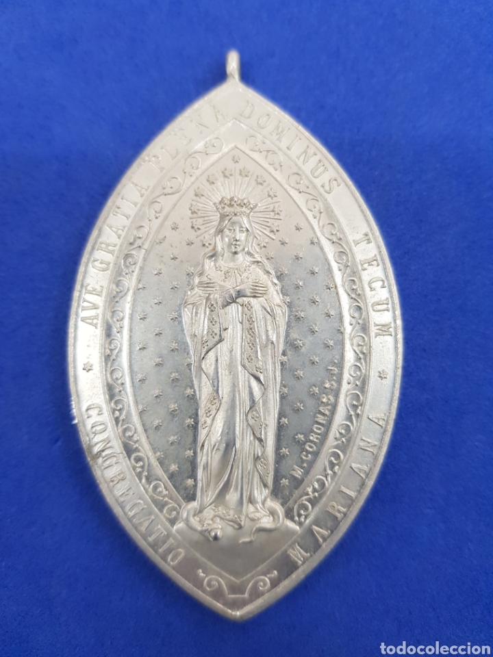Antig&uuml;edades: Medalla Congregaci&oacute;n Mariana - Foto 1