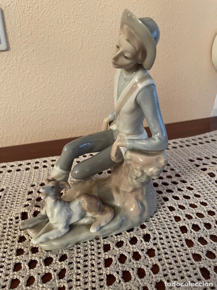 Antig&uuml;edades: Figura Lladr&oacute; pastor - Foto 2