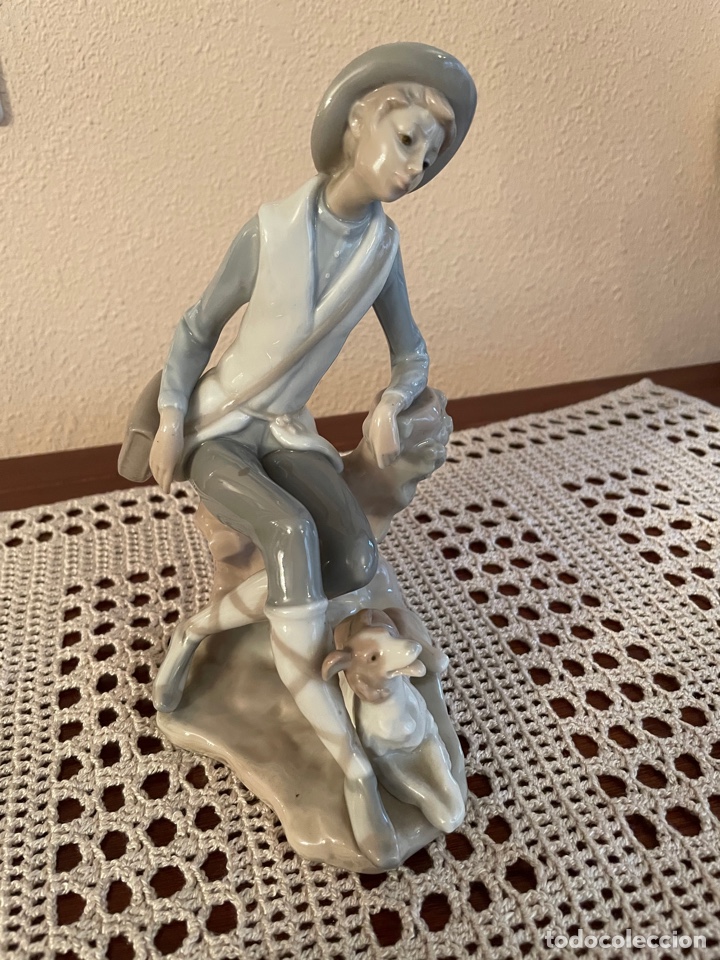 Antig&uuml;edades: Figura Lladr&oacute; pastor - Foto 1