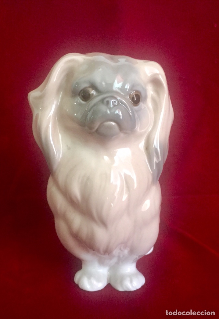 Antig&uuml;edades: Figura perro pequin&eacute;s de Lladr&oacute;. - Foto 3