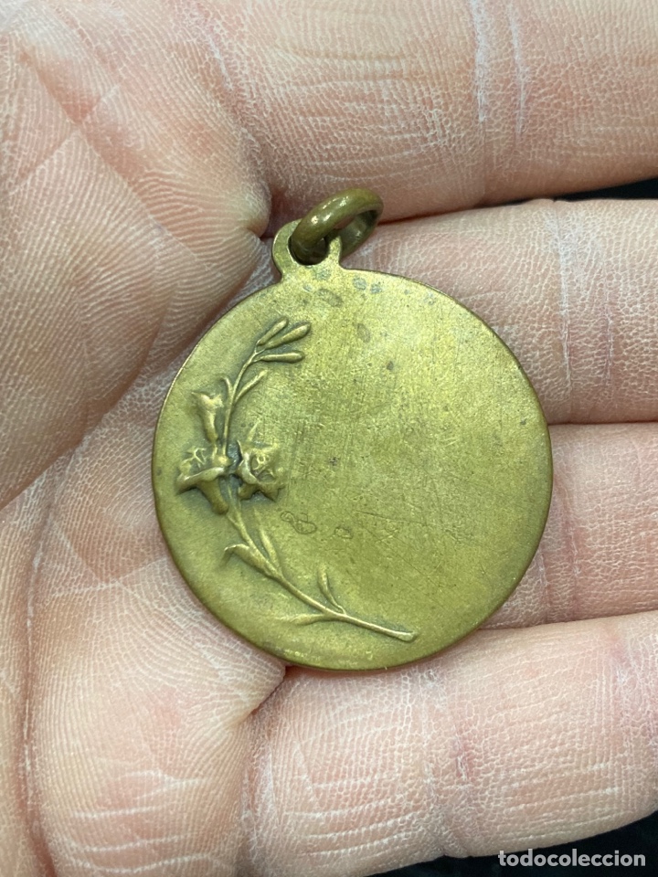 Antig&uuml;edades: Antigua medalla religiosa - Foto 2