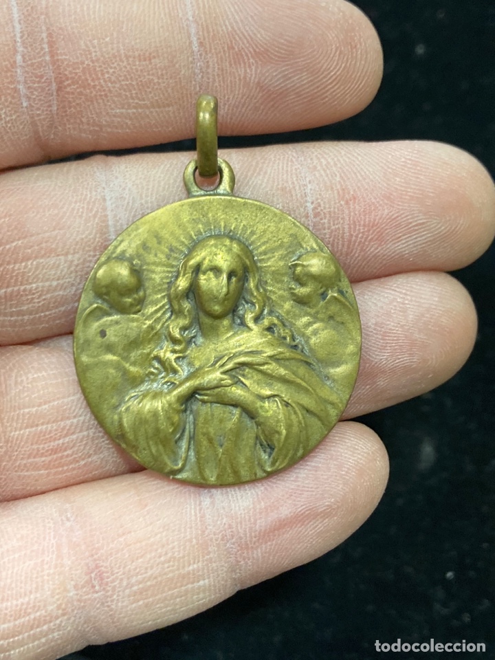Antig&uuml;edades: Antigua medalla religiosa - Foto 1