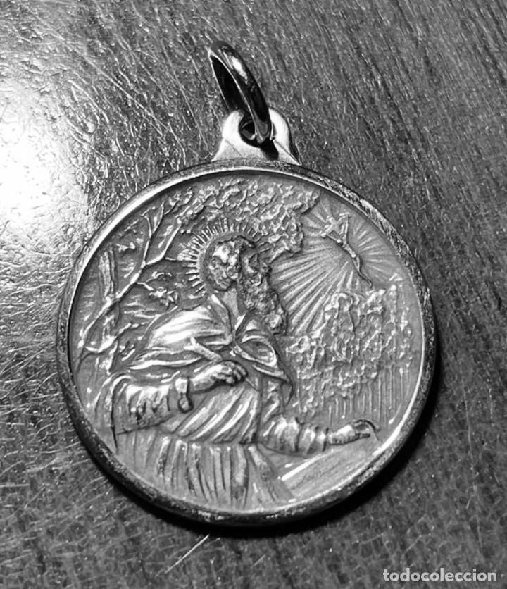 Antig&uuml;edades: medalla Ramon llull en plata de ley - 20mm - Foto 1