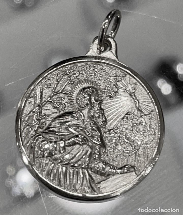 Antig&uuml;edades: medalla Ramon llull en plata de ley - 20mm - Foto 2