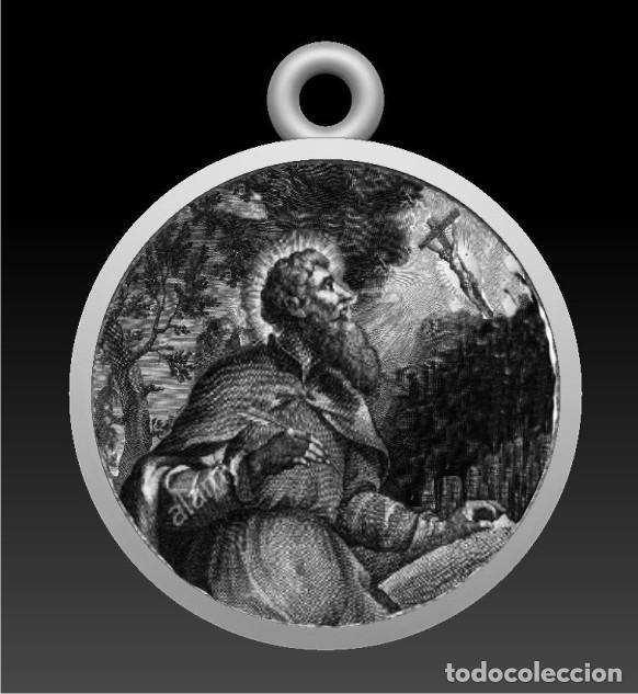 Antig&uuml;edades: medalla Ramon llull en plata de ley - 20mm - Foto 3