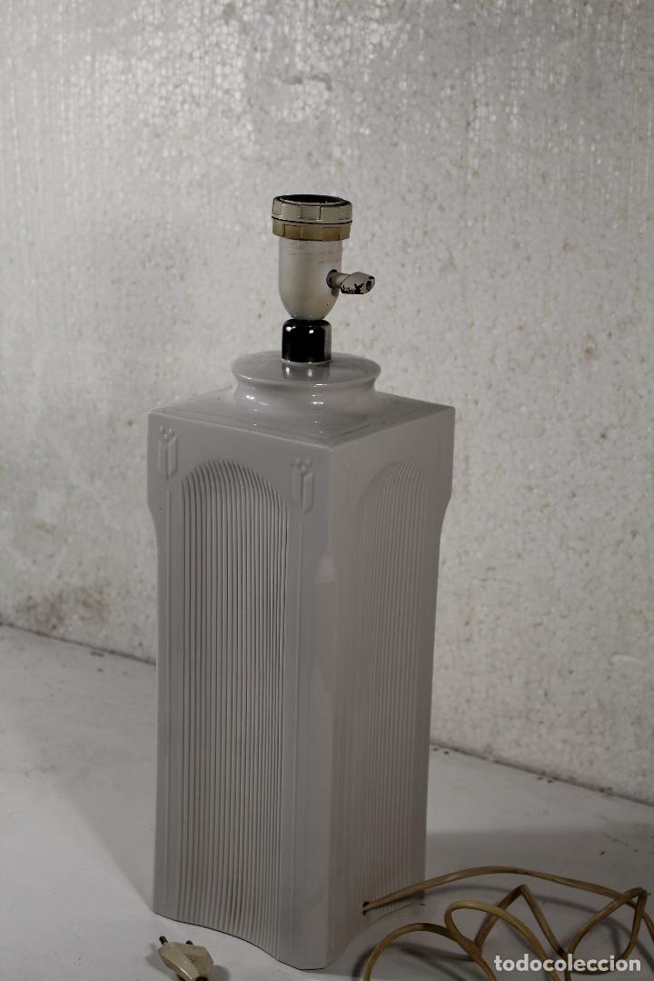 Antig&uuml;edades: lampara ceramica manises - Foto 10