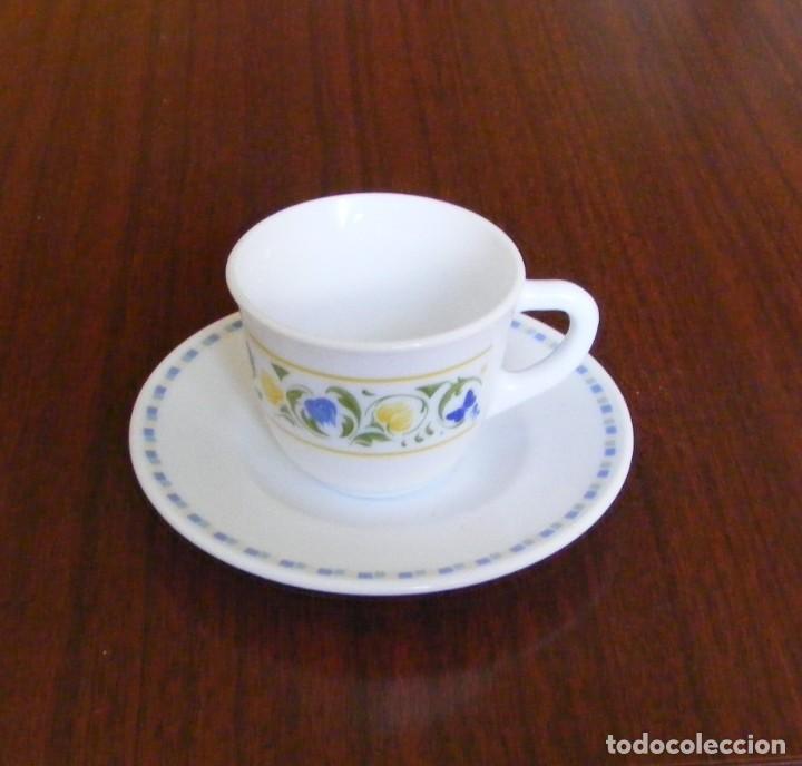 Antig&uuml;edades: TAZA DE CAF&Eacute; + PLATO - Foto 2