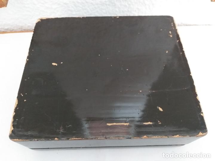Antig&uuml;edades: Caja de madera. Joyero. - Foto 10