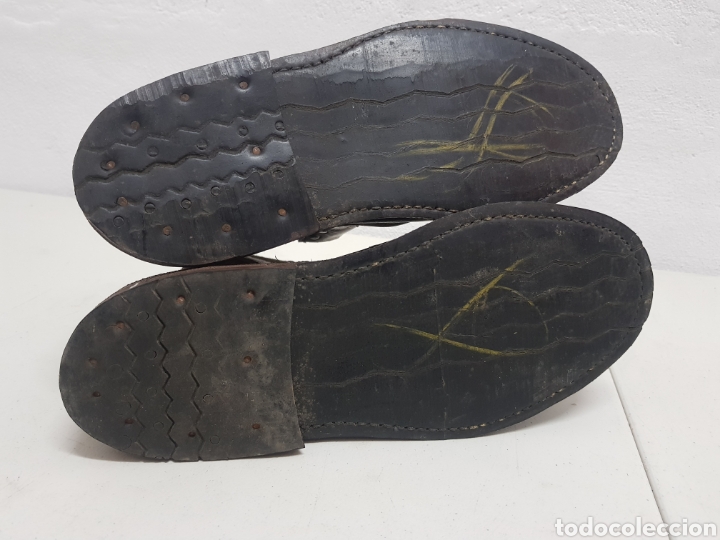 Antig&uuml;edades: Botas de piel antiguas - Foto 6