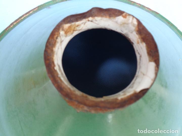 Antig&uuml;edades: TULIPA DE CHAPA ESMALTADA BICOLOR - Foto 2