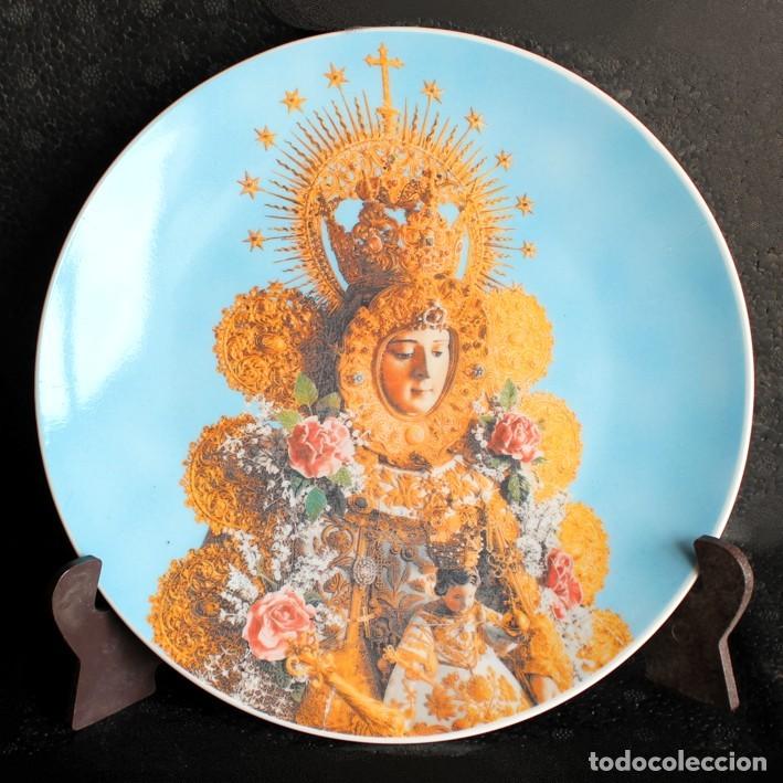 Antiquit&eacute;s: Plato porcelana 20cm VIRGEN del ROCIO
