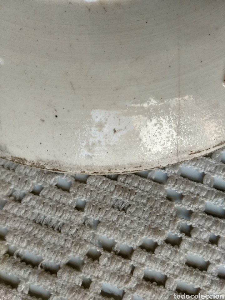 Antig&uuml;edades: PLATO DE CAF&Eacute; CER&Aacute;MICA POPULAR - Foto 4