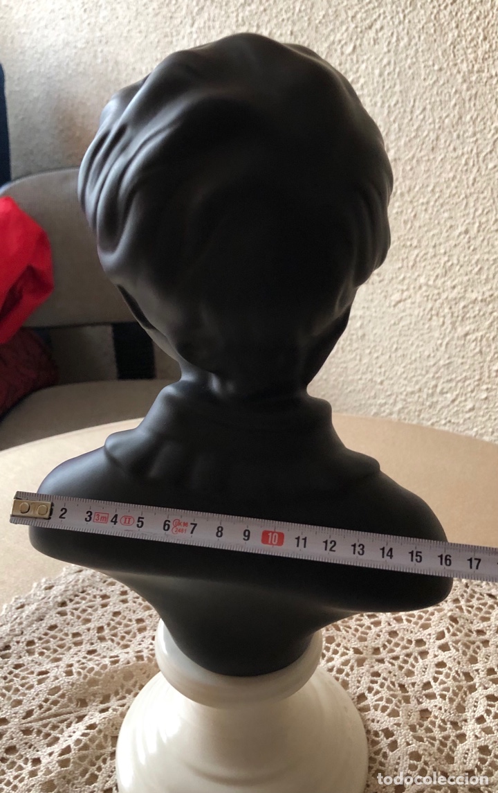 Antig&uuml;edades: Busto de joven en biscuit - Foto 7