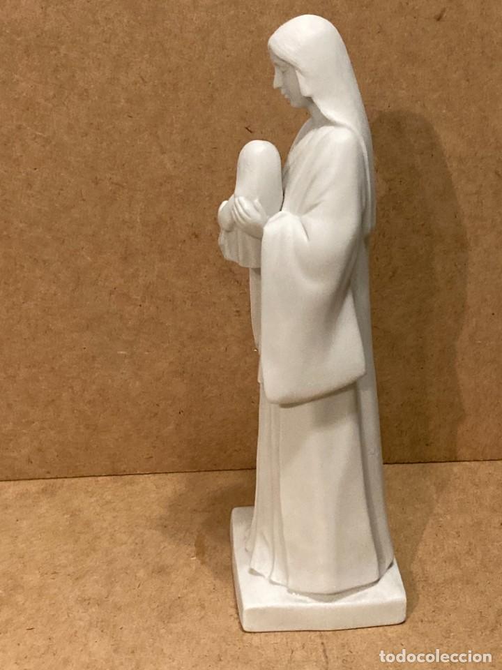 Antig&uuml;edades: Figura de biscuit, maternidad - Foto 6