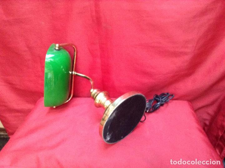 Antig&uuml;edades: Lampara banquero - Foto 5