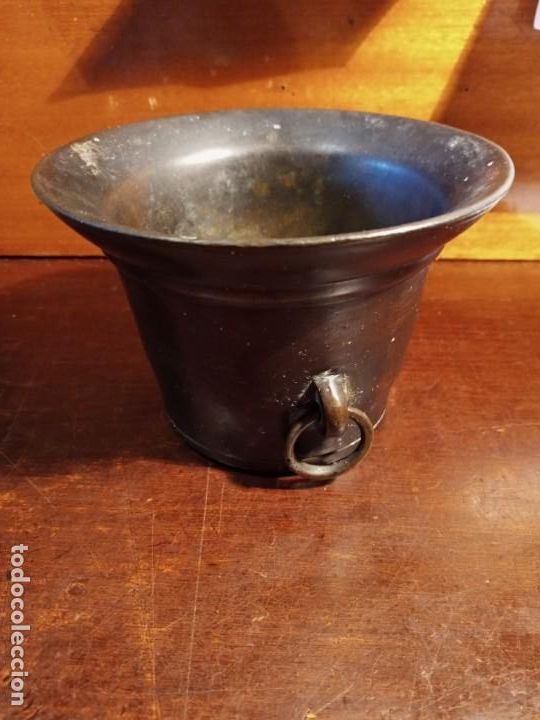 Antig&uuml;edades: MORTERO DE BRONCE . - Foto 2