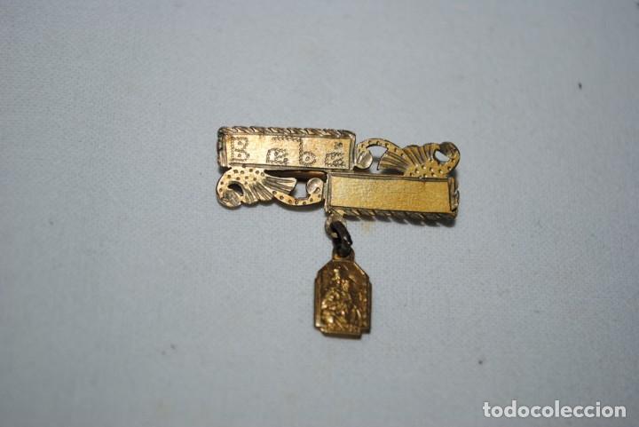 Antig&uuml;edades: BROCHE DE LA VIRGEN DEL CARMEN . - Foto 1