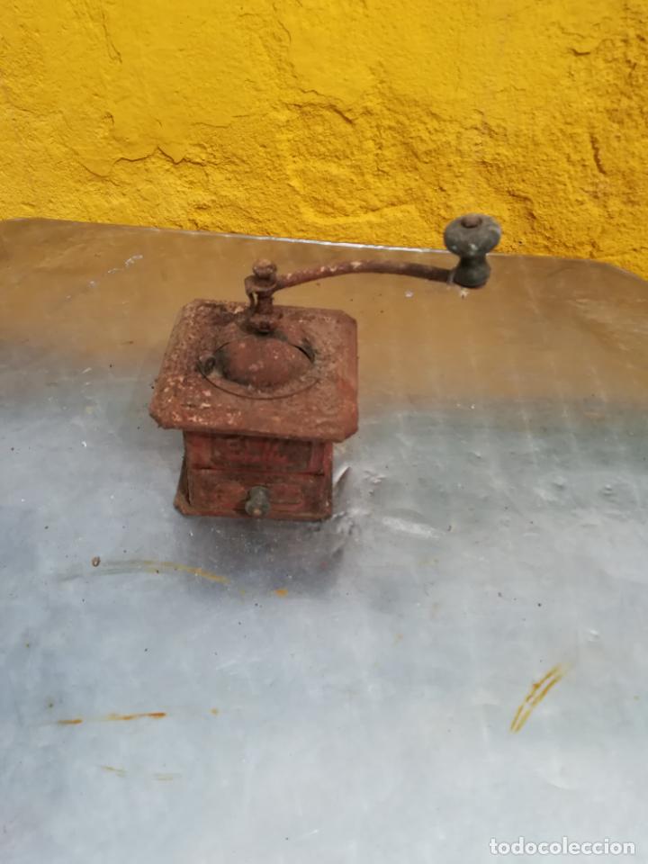 Antig&uuml;edades: Antiguo molinillo de cafe - Foto 1