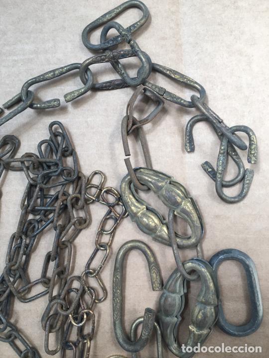 Antig&uuml;edades: Lampara, cadenas antiguas - Foto 3