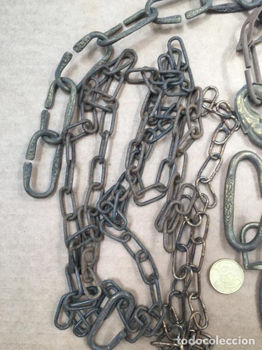 Antig&uuml;edades: Lampara, cadenas antiguas - Foto 6