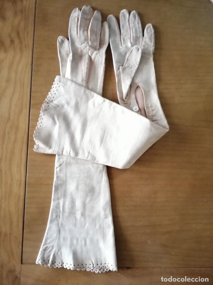 guantes blancos de mujer - de piel - años 30 - - Acquista Abbigliamento  antico da donna e accessori su todocoleccion
