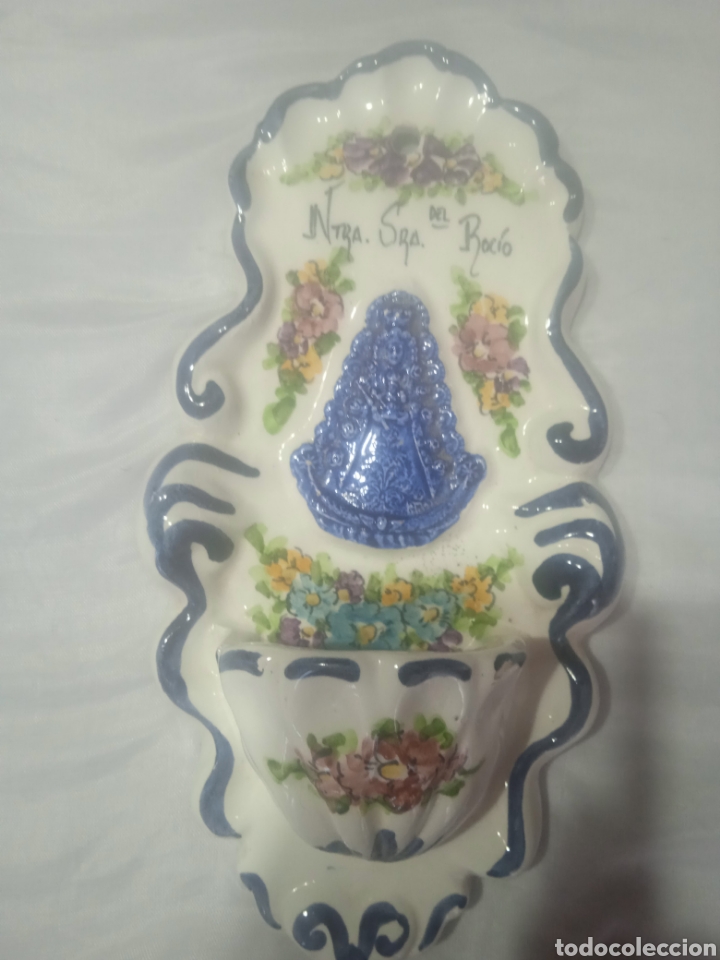 Antig&uuml;edades: Benditera virgen Rocio - Foto 1
